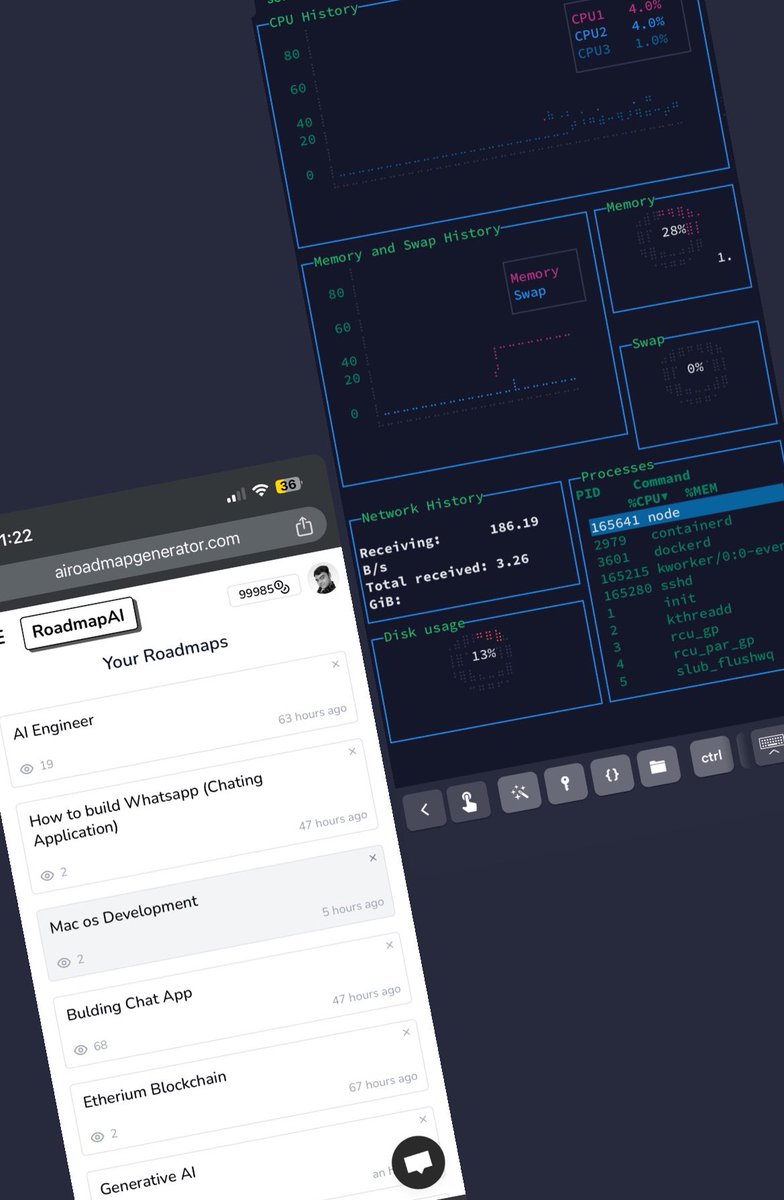 milindmishra_'s tweet image. Switched to a beafy server can handle more load now 😇

#infrastructuremanagement