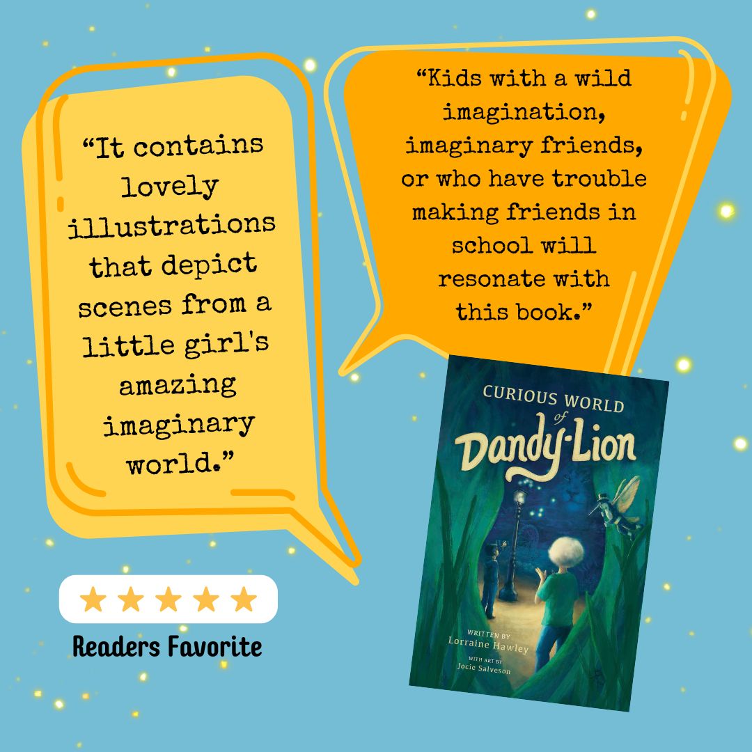 What did Readers' Favorite say about CURIOUS WORLD OF DANDY-LION?  ⭐️ Curious World of Dandy-Lion '... is a delightful, enjoyable, and touching story.' Check out the full review ➡️ readersfavorite.com/book-review/cu… Thanks @ReadersFavorite!  @dreaminofanovel @JocieSalveson