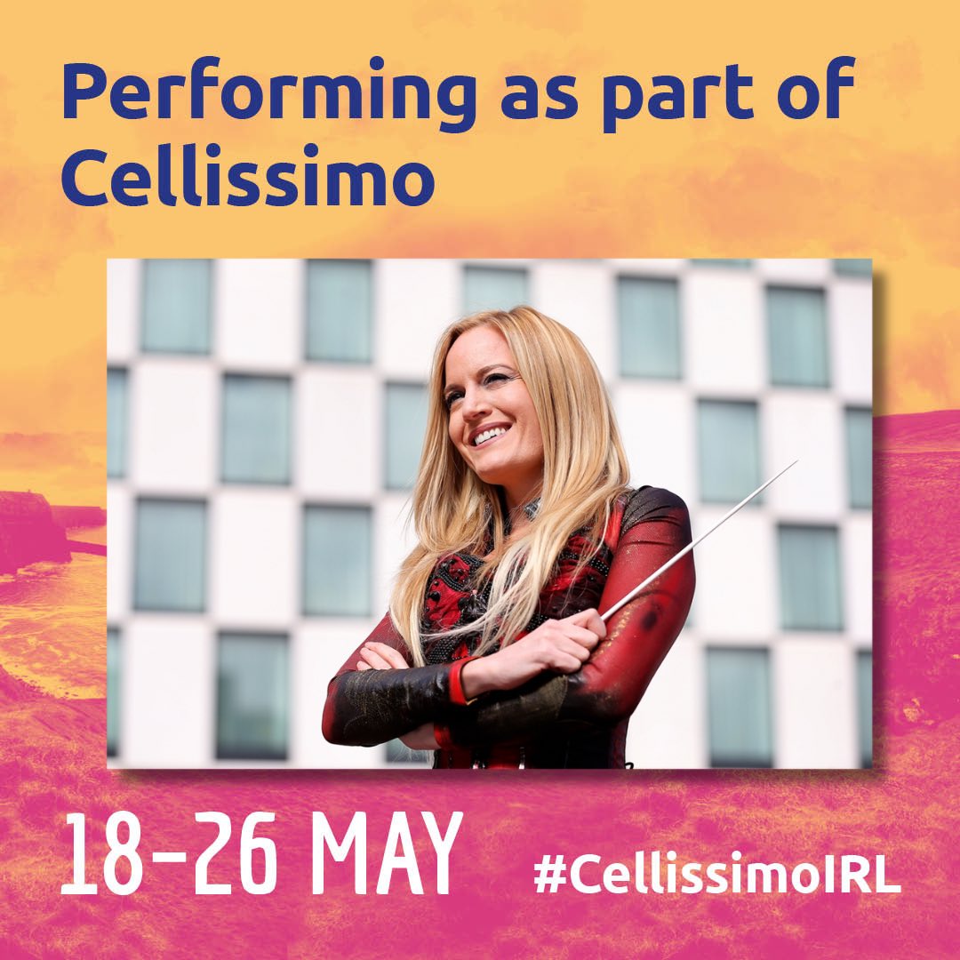 The countdown begins: one month until the highly anticipated Cellissimo Cello Festival arrives in Galway May 18th - 26th. Don't forget to book tickets from cellissimo.ie #CellissimoIRL