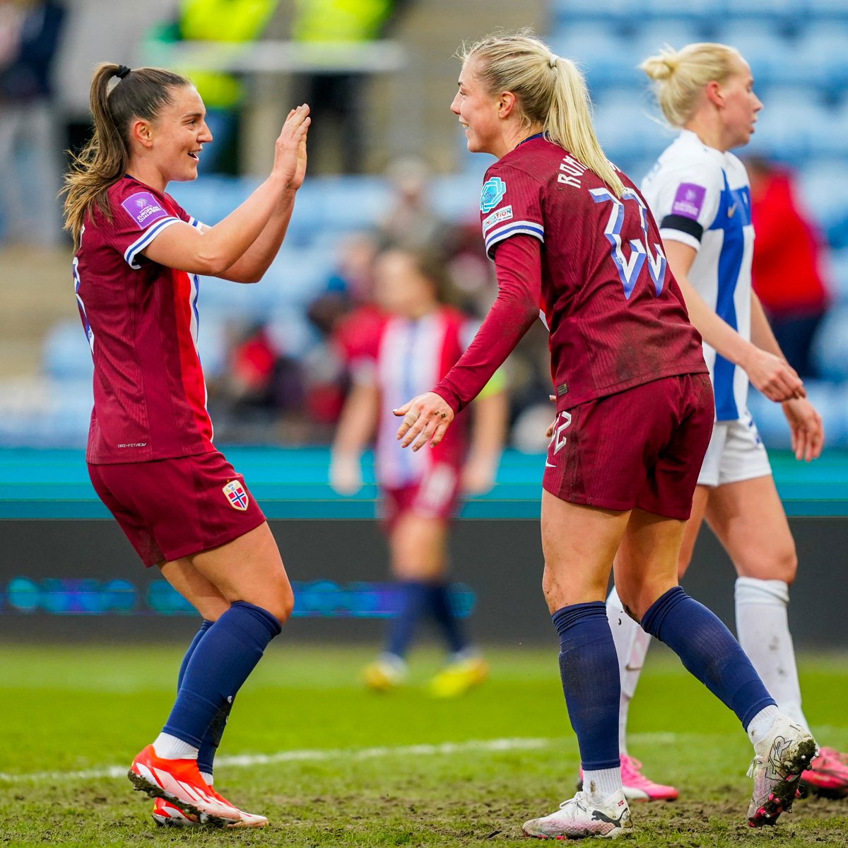 SRH netting for Norway 👏⚽

#WEURO2025