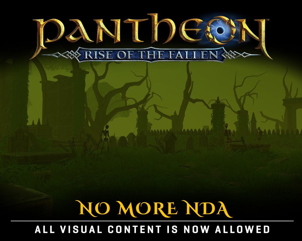 In March we lifted the visual NDA for #PantheonMMO! 📜 Show off your heroic journeys in Terminus for the world to see - share screenshots and epic videos, and let everyone behold the wonders your personal adventure. 🎞️ #IndieGame | #GameDev