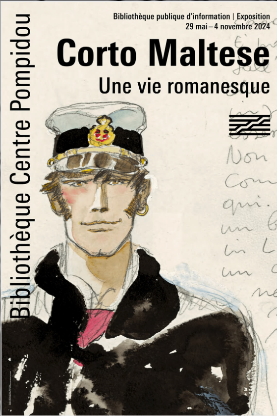 archivespratt's tweet photo. La #Bandedessinée  et #CortoMaltese  au @CentrePompidou
https://t.co/AdLZzfUrRx https://t.co/T69bKjSbSG