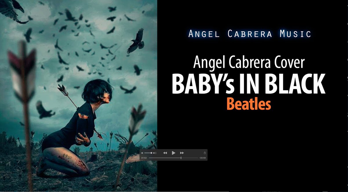 MY BABY IS IN BLACK #music - 1964 #cover The Beatles 🇬🇧 - Please Do RT To My Video YouTube 👉🏼 youtu.be/aB711fncOCM 🔘 If you like music I do and want to help me keep doing, you can make any donation from very small to any size. Thanks 👉🏼 paypal.me/AmgelCabrera