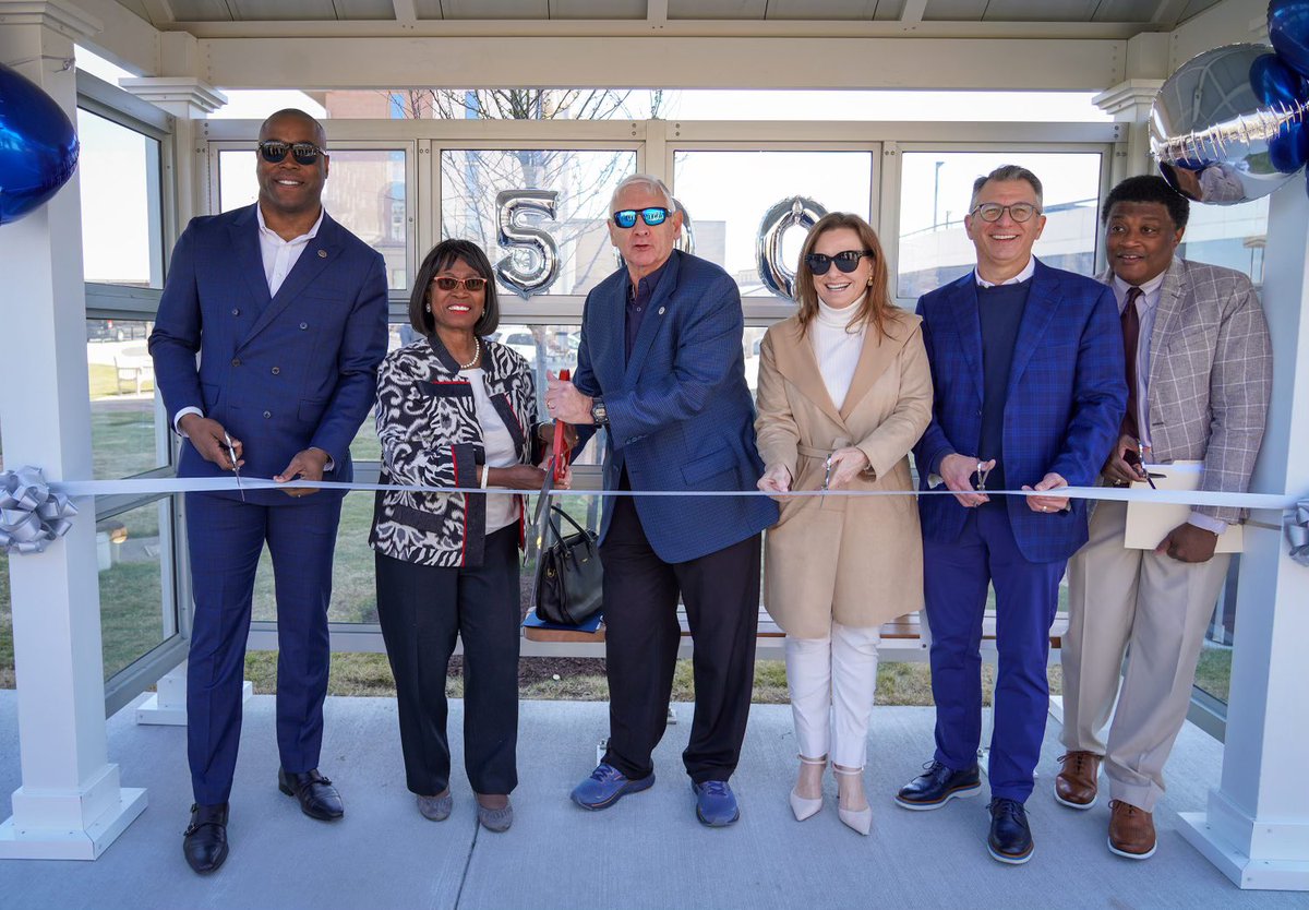 AaronRouseVA's tweet photo. Every day, thousands of our neighbors use public transit to travel around our region. As the former Chair of @gohrt_com &amp; now, as your Senator, I’m committed to making public transit the most effective &amp; rider-friendly it can be. Today, we opened the 500th bus shelter in the 757! https://t.co/NlIEo3yu2d