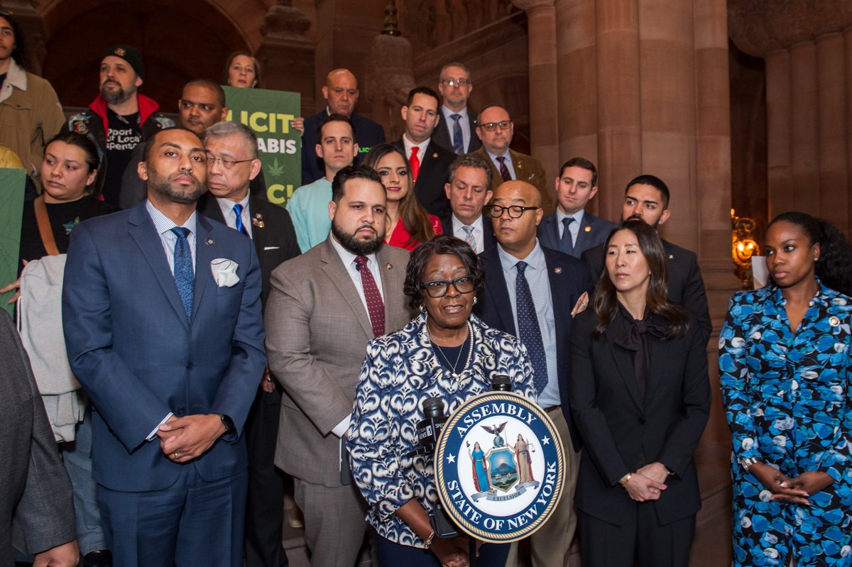 This week, the #NYSAssemblyMajority held several press conferences on vital efforts to: ✅ Combat the statewide housing crisis ✅ Deliver vital support to New Yorkers with disabilities ✅ Effectively regulate the lawful sale of cannabis in New York State
