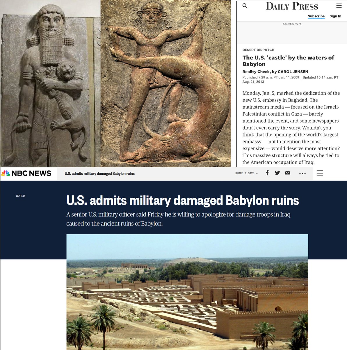 So, German archaeologists thought they found the tomb of the mythical king Gilgamesh, and 5 months later, Iraq was invaded. The Epic of Gilgamesh is one of the most important recoveries from the ancient Sumerian world. Gilgamesh was portrayed as a giant, and, funny enough,…