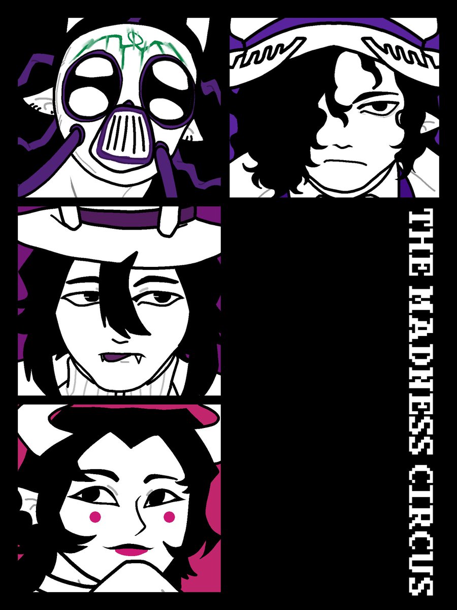 I drew an OC of my cute friend who joined in my little fun activity. Lmao