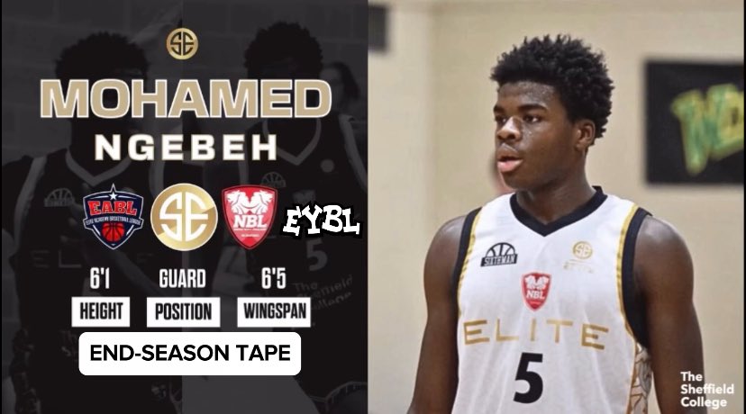 Mohamed Ngebeh (@mohamedngebeh5) on Twitter photo 6'1 Mohamed Ngebeh #5
<a href="/SheffElite_BA/">Sheffield_elite_bball</a>
2024 Recruit:
Quick guard, Elite shooter (37.5 3FG%)
Gritty defender, Natural scorer,
Strong guard (190)
<a href="/Orangemen/">Рыжий</a> <a href="/DevinRecord/">Devin Record | Coach, Recruiter, & Scout |</a>
<a href="/JucoRecruiting/">JucoRecruiting.com</a> <a href="/PrepHoops/">Prep Hoops 🏀</a>
<a href="/coachkbadgers/">craig kennedy</a> <a href="/ErinwoodMartin/">Martin L Menzies 🏴🇯🇲🇨🇦</a>
END SEASON TAPE OUT NOW!!
youtu.be/Ognos6bDGxc?si… 6'1 Mohamed Ngebeh #5
<a href="/SheffElite_BA/">Sheffield_elite_bball</a>
2024 Recruit:
Quick guard, Elite shooter (37.5 3FG%)
Gritty defender, Natural scorer,
Strong guard (190)
<a href="/Orangemen/">Рыжий</a> <a href="/DevinRecord/">Devin Record | Coach, Recruiter, & Scout |</a>
<a href="/JucoRecruiting/">JucoRecruiting.com</a> <a href="/PrepHoops/">Prep Hoops 🏀</a>
<a href="/coachkbadgers/">craig kennedy</a> <a href="/ErinwoodMartin/">Martin L Menzies 🏴🇯🇲🇨🇦</a>
END SEASON TAPE OUT NOW!!
youtu.be/Ognos6bDGxc?si…