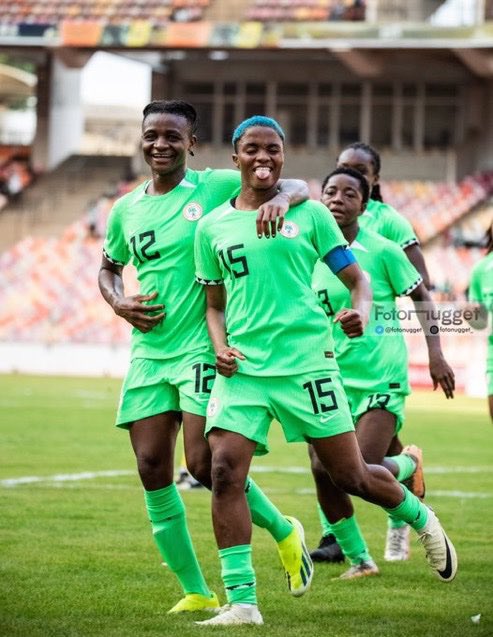 If you are a Nigerian and you are happy with your cooking utensils ready Oya like and repost Nigeria 🇳🇬 1-0 South Africa 🇿🇦

It’s a win for Super Falcons..💪🏾🔥

#SoarSuperFalcons| #NGARSA| #CAFWCQ| #Paris2024

 #NGARSA