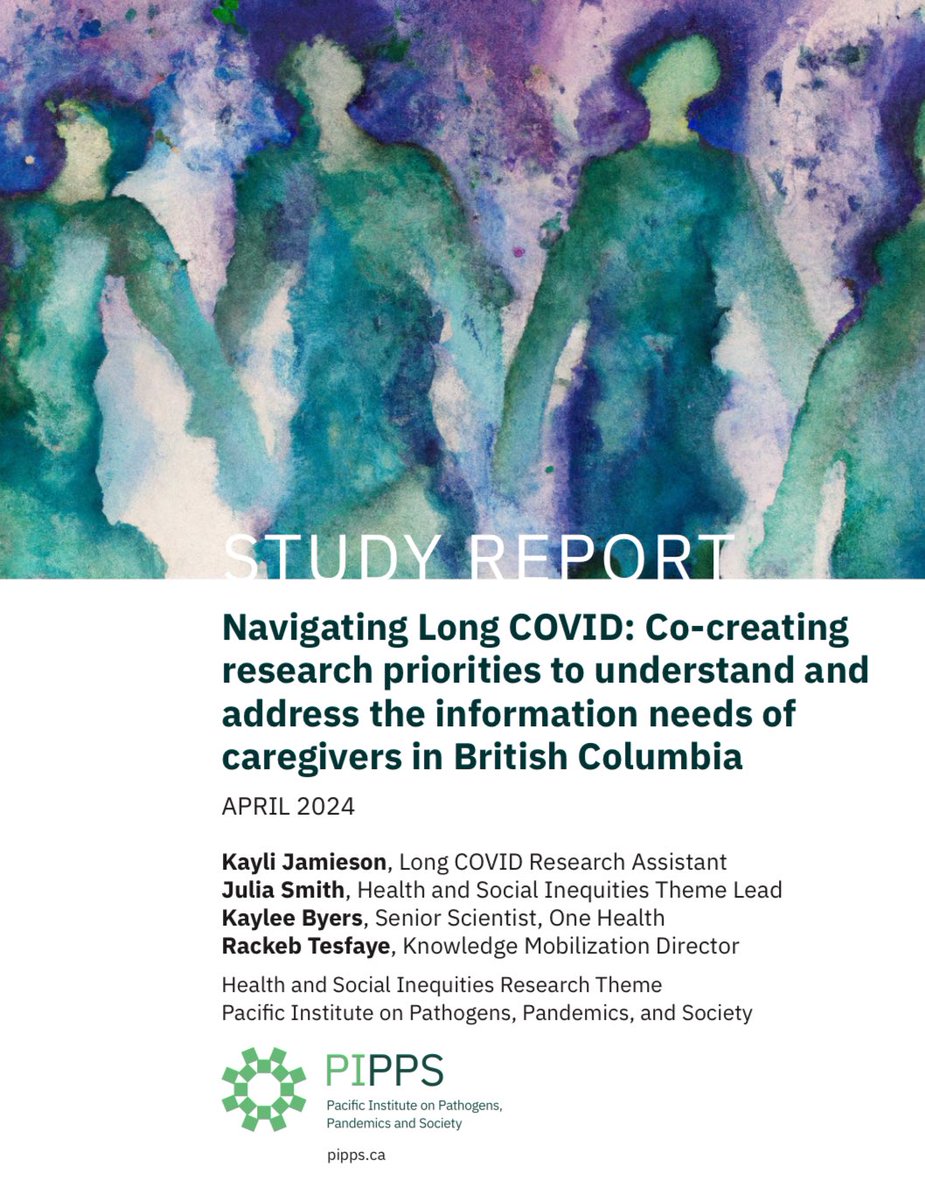 Here is the report @wanderingkayli’s (of last night’s @edyong209 talk) research group at @pippsbc just put out, about the needs of #LongCovid caregivers in BC (which I think can extend to so many complex chronic illnesses alike): pipps.cdn.prismic.io/pipps/Zg2GWjsk… #bcpoli #cdnhealth