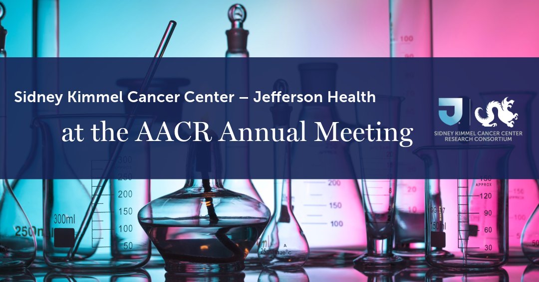 The Sidney Kimmel Cancer Center is looking forward to attending the @AACR Annual Meeting, connecting with colleagues from around the world, and sharing our latest discoveries at #AACR24! View the full list of research from SKCC: ow.ly/10bi50R9wUk