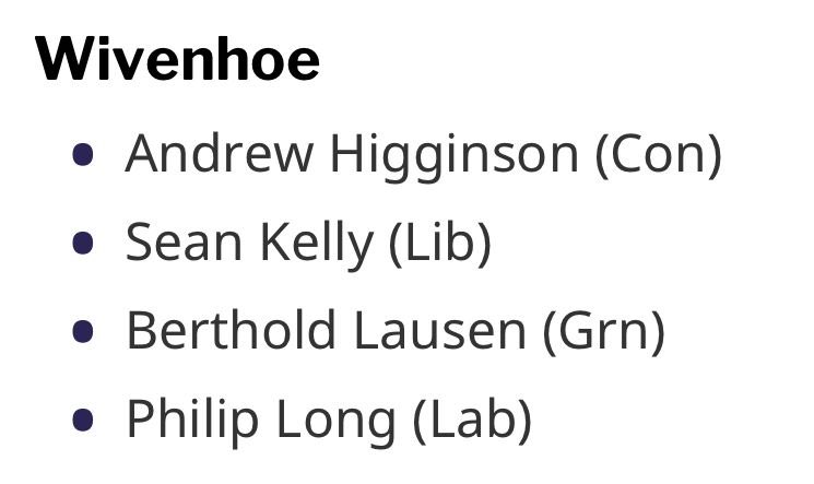 ColchBK's tweet image. I’m sorry, WHO is standing for the Liberal Democrats in Wivenhoe??