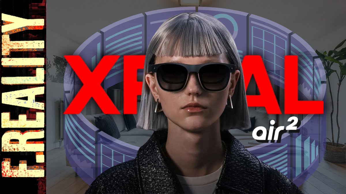 🔥Going live in 10 minutes! 🔥

We're putting the XReal Air 2 AR glasses to the test, breaking down Apple's Spatial Persona updates, and exploring the future of virtual ads! 

Join us now: youtube.com/live/C_k4LFIQM…