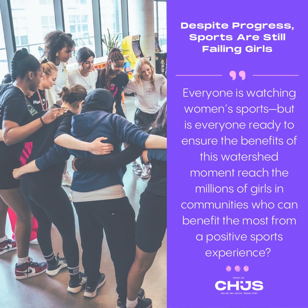 As the women's NCAA Final Four captivates millions, it's time to ensure the rise of women's sports uplifts ALL girls. Despite progress, systemic barriers persist, excluding girls of color, immigrants, trans athletes &amp; low-income communities.  Read the full piece in our bio