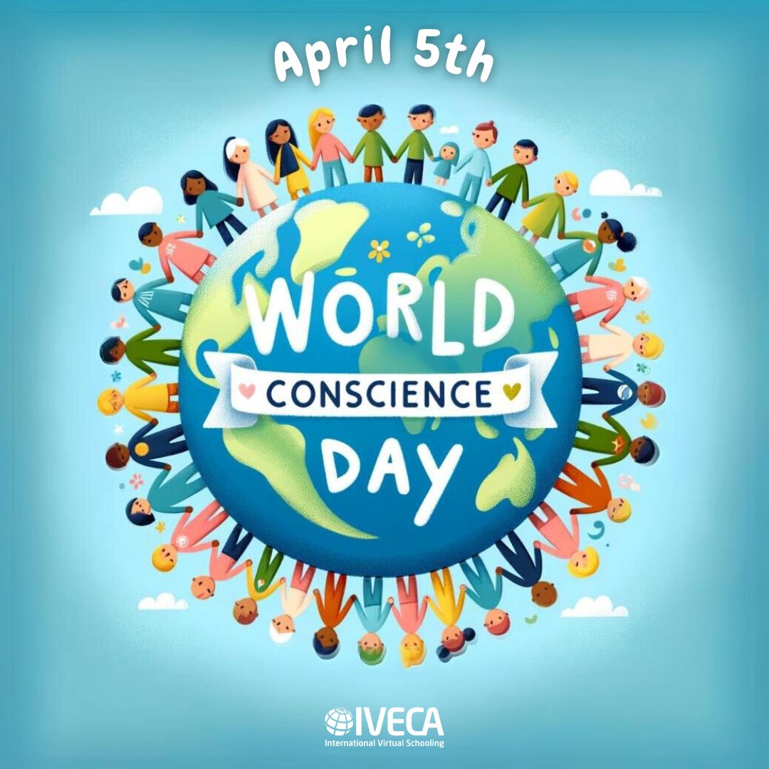 IVECAorg's tweet photo. Did you know? Today marks the @UN International Day of Conscience! Aligning with #IVECA's mission of #CrossculturalUnderstanding, we recognize this day as a reminder to #Reflect on our impact and #Contribute to the betterment of humanity. 🌎🤍
Read more👉 https://t.co/bI5LRdZZ2W https://t.co/wEKGuj1Ap3