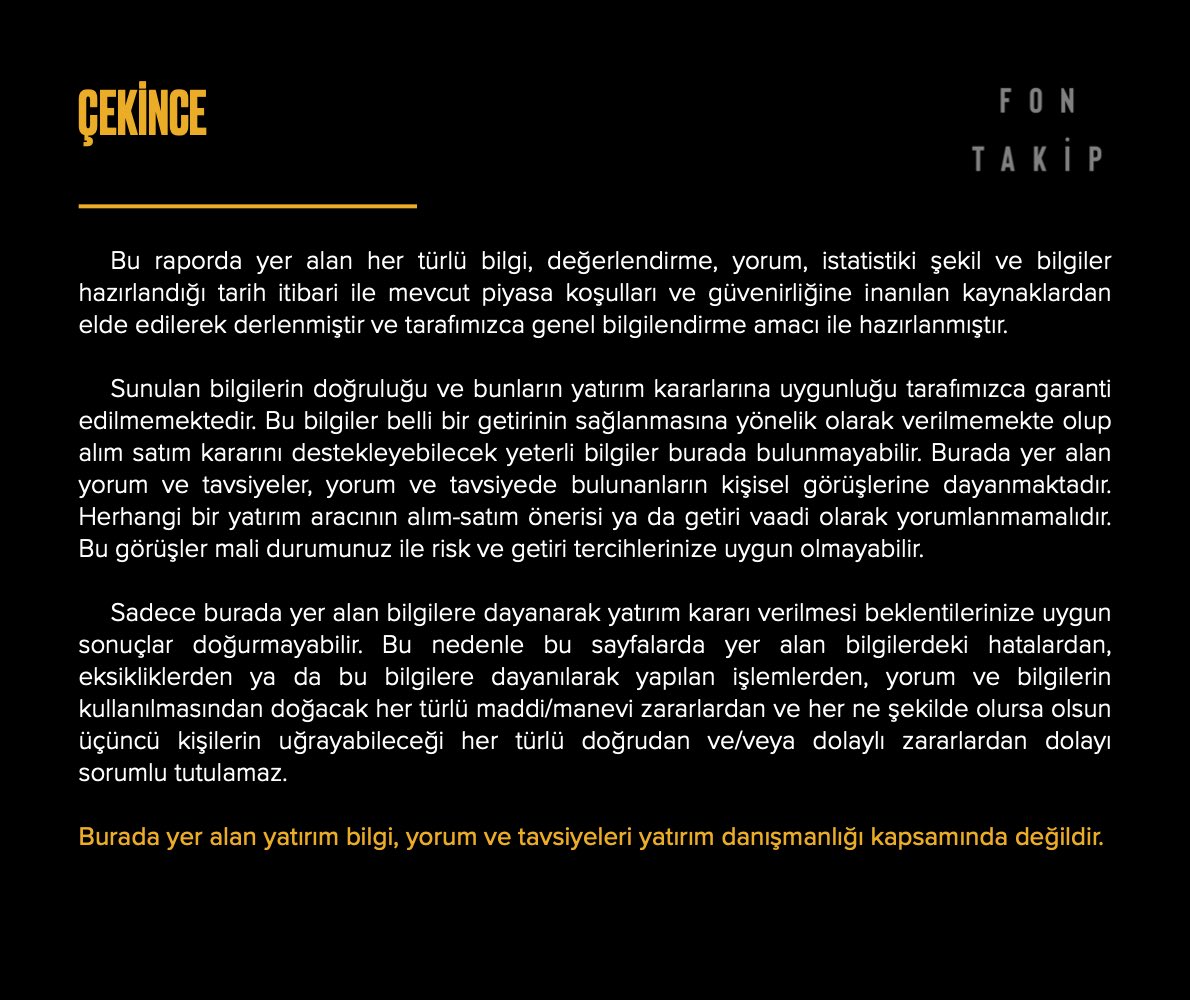 #TKF - TACİRLER PORTFÖY HİSSE SENEDİ FONU

Portföy ağırlığına göre hisse değişimleri
Şubat 2024 - Mart 2024

🟢 #AGHOL #AKCNS #AVPGY #AYDEM #ECILC #GLYHO #ODINE #TURSG #ULKER 
🔴 #BUCIM #CCOLA #GSDHO #OZKGY #PARSN #PGSUS #RYGYO #SAHOL #SISE #TEZOL