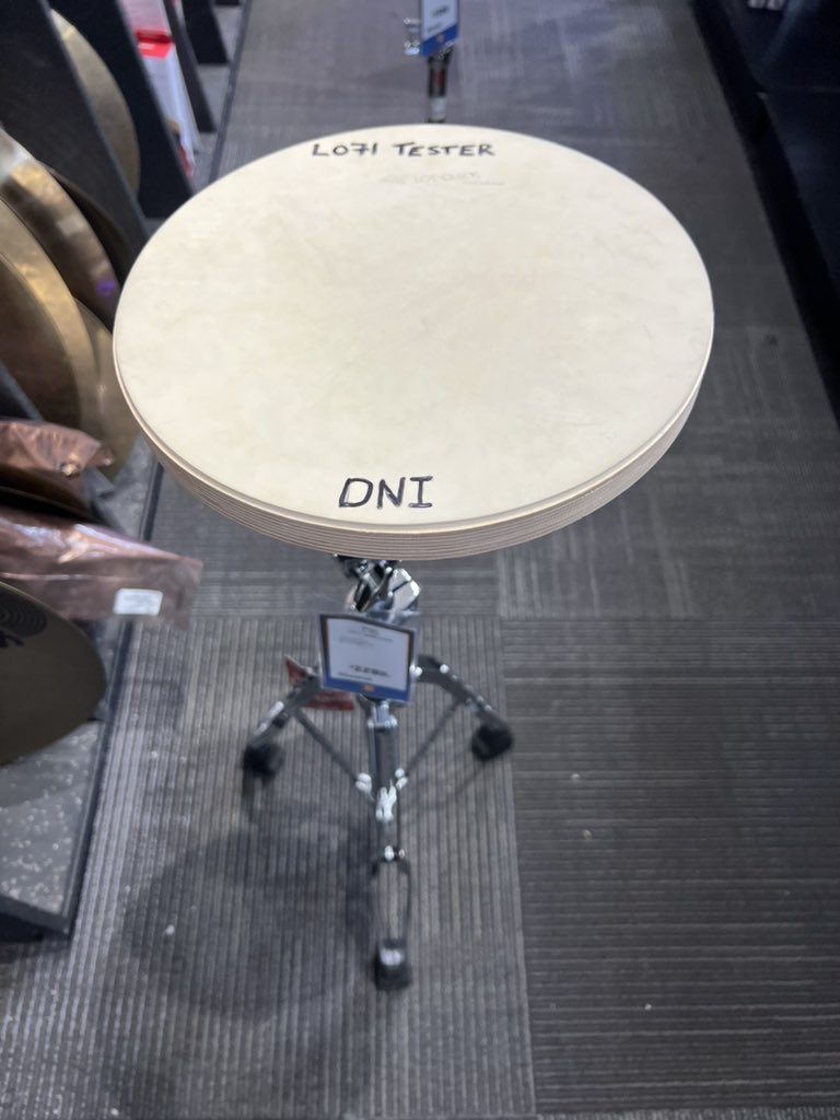 Wow, they even give drums a code status now?