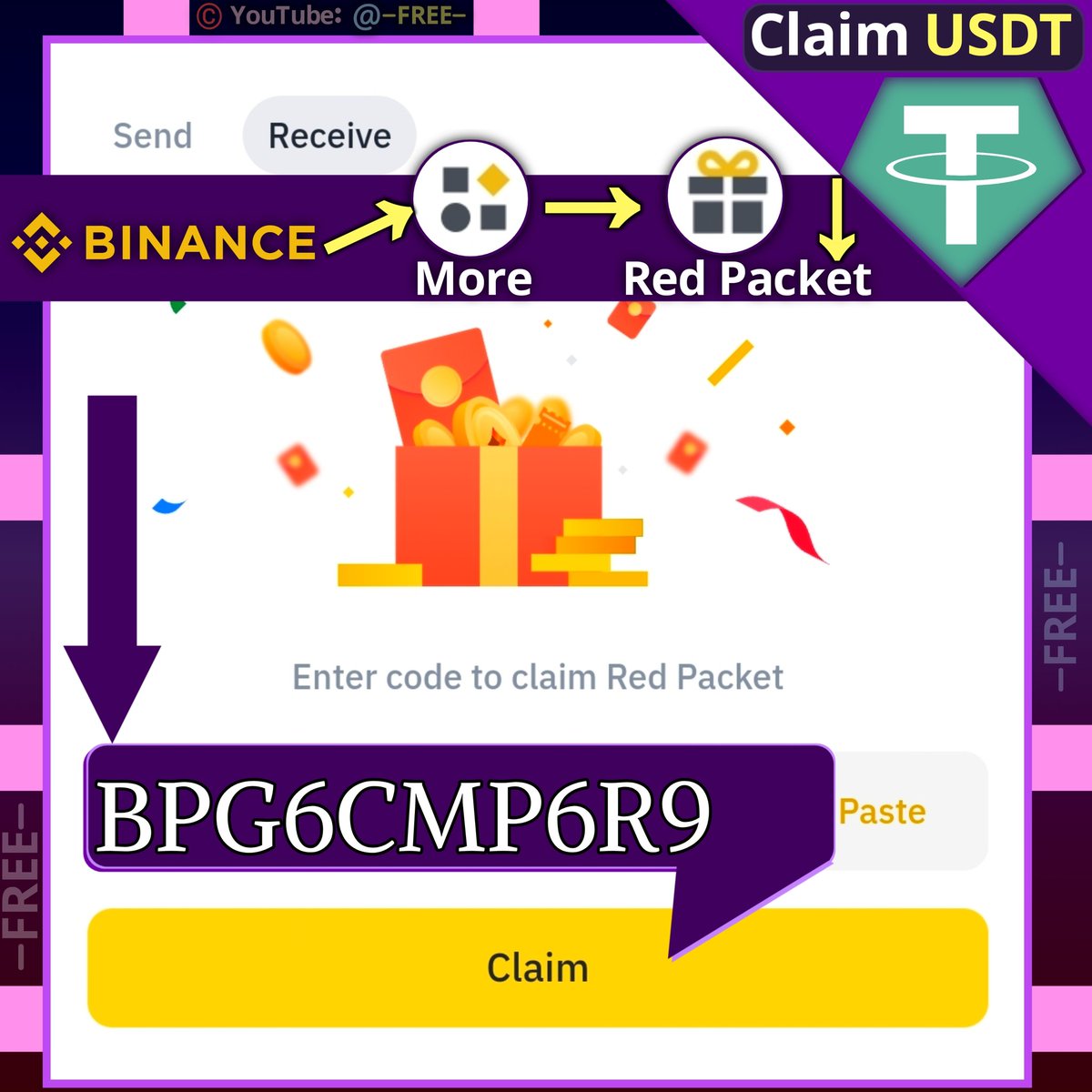 Crypto Box Code 
BPG6CMP6R9 #givaway#box#code#usdt