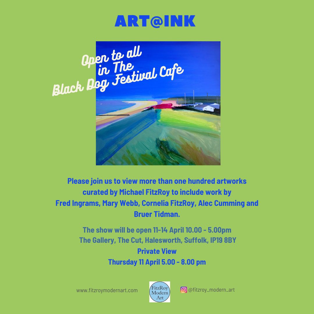 Explore ART@INK from April 11th-14th at The Gallery, The CUT. Curated by Michael FitzRoy, featuring over 100 captivating works by various artists. Join us for the Private View on April 11th, 5-8pm. No festival tickets required! #INKFestival2024