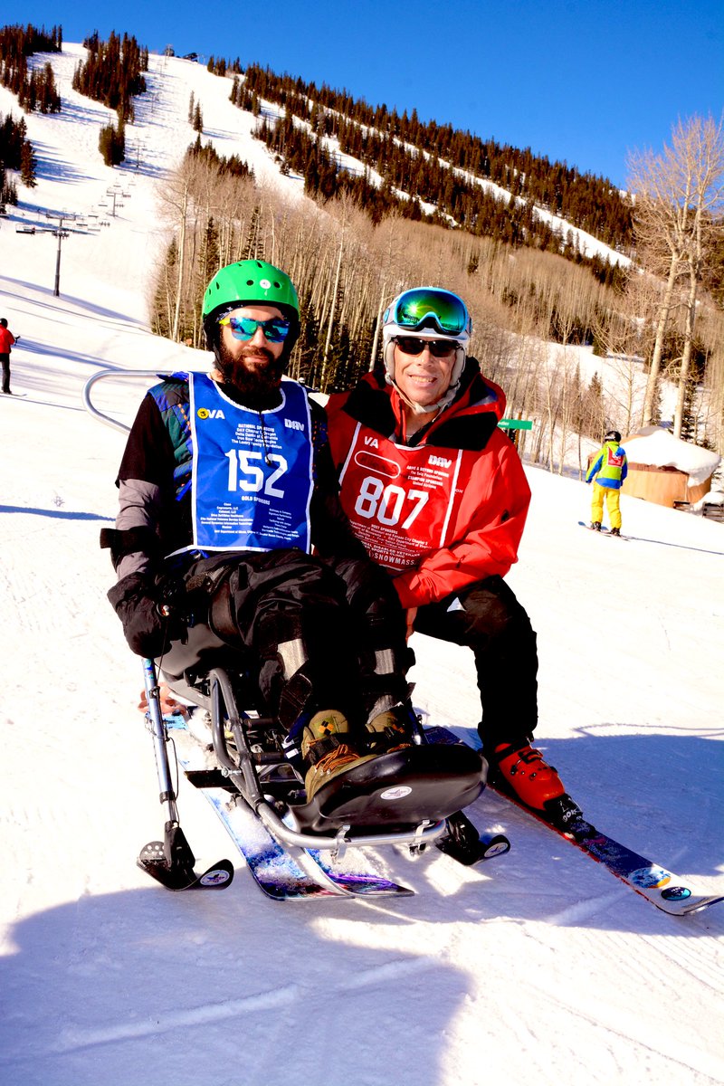 Made it down the mountain ⛰️. Outstanding Trainer & Coach
#DisabledVeteranSportsClinic
#WinterSports
Another #LevelUp