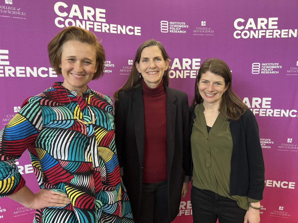 Some of team @BetterLifeLab at @IWPResearch’s fantastic #careconference - what will it take for the US to value care & caregivers. Lots to learn. Lots to do.