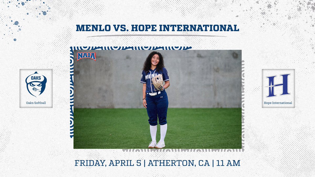 🥎 It’s Gameday! Oaks Softball is back at Wunderlich Field for a doubleheader against the Hope International Royals starting at 11am! 📲 Follow along at Menloathletics.com #ItsOakTime