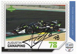 Conor Daly driver has competed in the IndyCar Series since 2015. He signed in 11 days #ttm #ttmsuccess #autographs #indycar Agustin Canapino drives in the IndyCar Series for Juncos Hollinger Racing & signed in 11 days #ttm #ttmsuccess #autograph #hobby #autographs #indycar #sigs