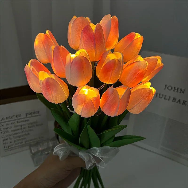 tulip bouquet lights 💐