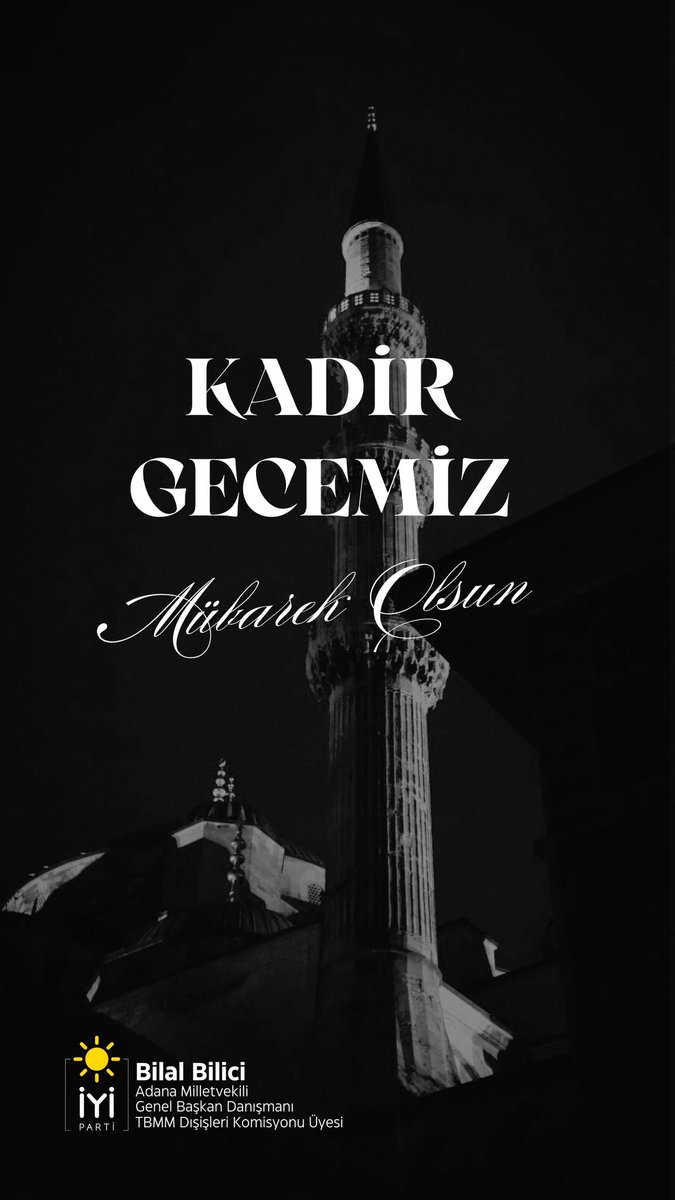 #KadirGecemizMübarekOlsun