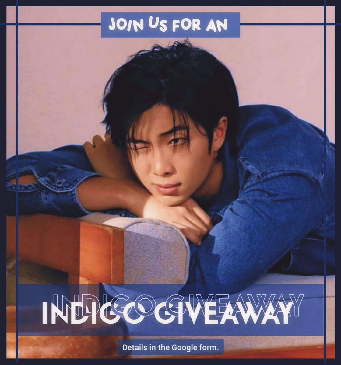 💙INDIGO 1M SELLER Project💙 🔸️10 WINNERS 🔸️🇮🇳 ONLY 🔸️ Like and RT 🔸️Read Rules Carefully 🔸️No rules will be modified Please ensure your thread is completed before the end of the GA, as any ss taken after that won't be accepted. Apply here forms.gle/9zbpGGwpPRuRkU…