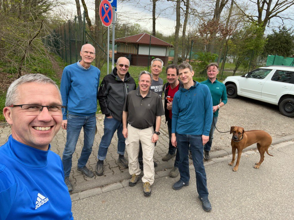 Another hike with former #SAPBW colleagues. This time around #Oftersheim. Always good for laughs and anecdotes.