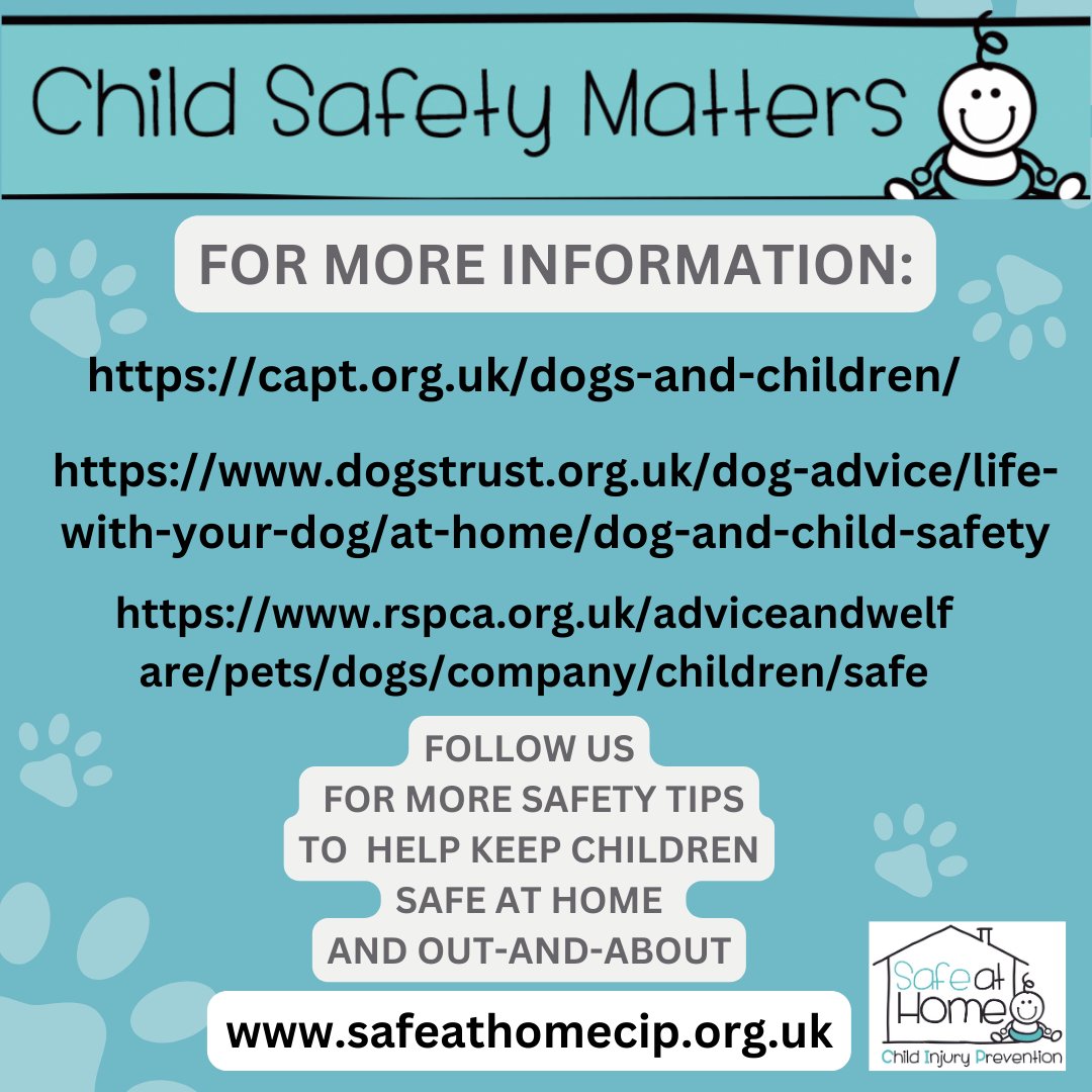 🐾FRIDAY FACTS🐾We often underestimate the likelihood of our own dog biting, but (FACT) 91% of bites to children happen at home with a dog they know! Download the FREE factsheet here 👇 (available in other languages) capt.org.uk/.../child-safe… #ChildSafetyMatters #DogSafety