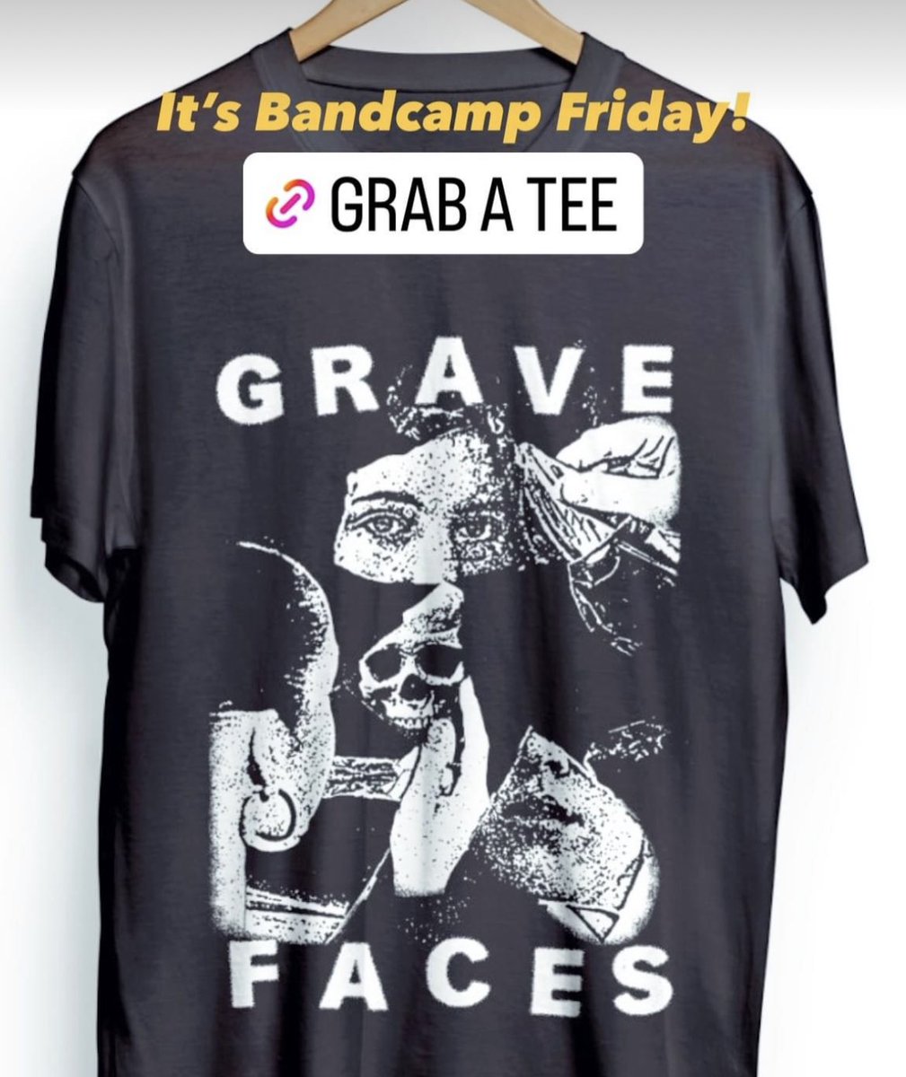 Happy @Bandcamp Friday kids #BandcampFriday gravefaces.bandcamp.com/merch/fragment…