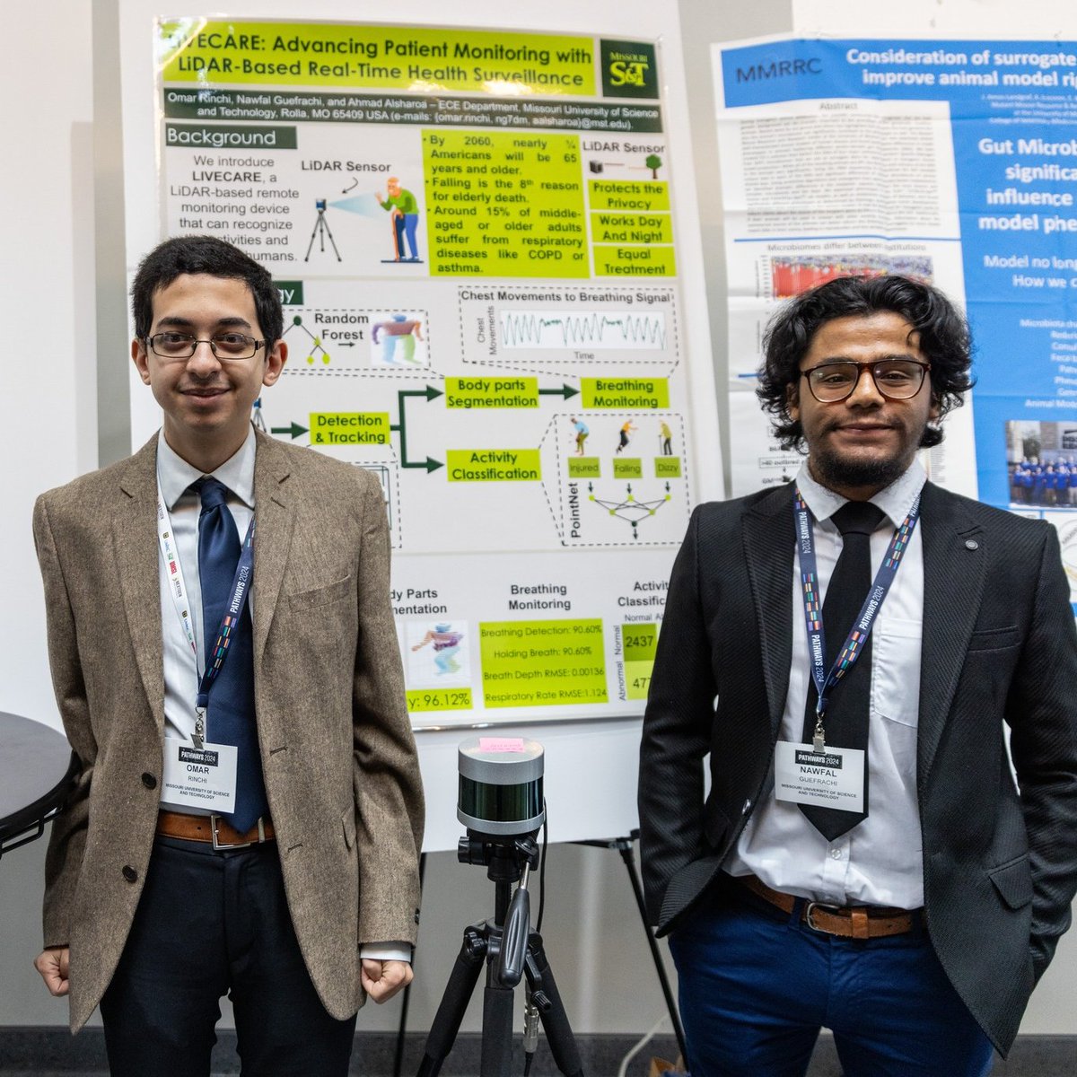 👏 Two faculty members from S&T recently spoke at the inaugural NextGen Precision Health PATHWAYS symposium in Columbia! Thank you, Dr. Julie Semon and Dr. Mark Towler. They were joined by poster presenters Omar Rinchi, Nawfal Guefrachi and Mohsen Mohammadi Beirami. @umsystem