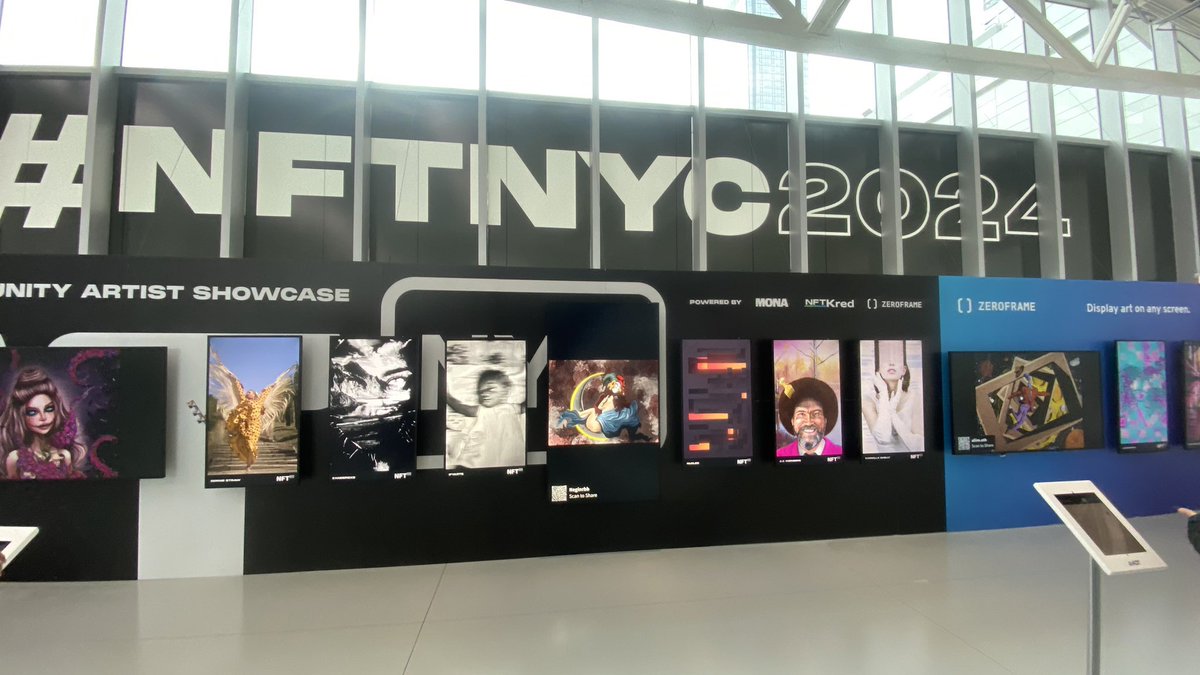 It made me so happy 
I wish I could see it in person 🥲♥️
#NFTNYC2024 

Thanks a million times ♥️🥹<a href="/BARIbyMDafalla/">BARI 🇸🇩</a>