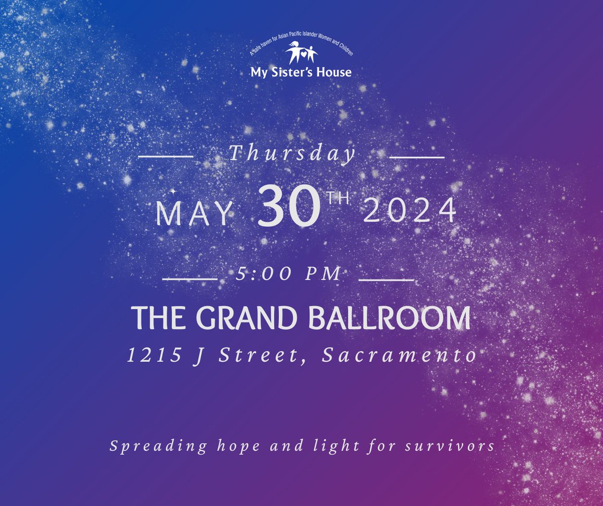✨STARS OF HOPE GALA: A Multicultural Experience

💜Join us for cocktail/networking hour, performances, live auction, dinner, &amp; more!

🎟️ Sponsorships and tickets are available now:
paybee.io/in-person-even…