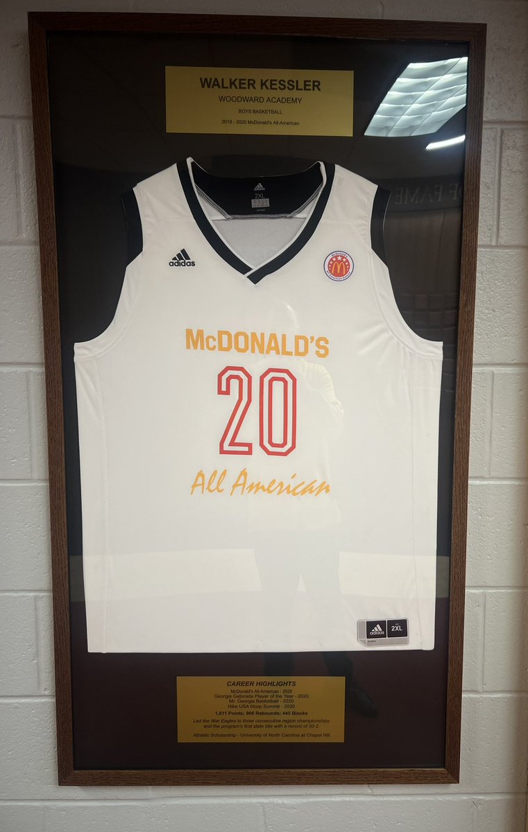 Spent some time at Walker Kessler’s stomping grounds today. A big thanks to <a href="/WoodwardAcademy/">Woodward Academy</a>