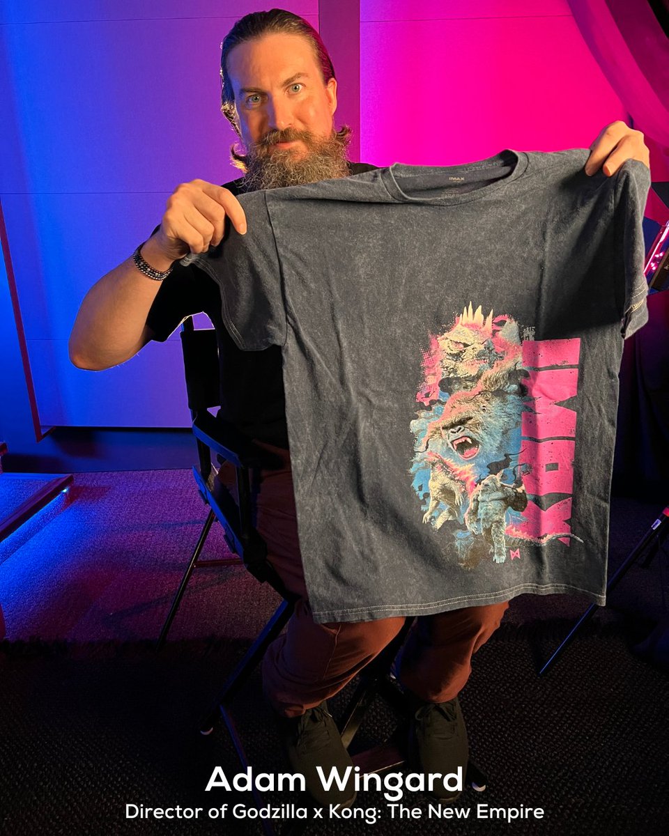 Adam Wingard’s, Director of Godzilla x Kong: The New Empire, takeover of our Instagram Stories is officially live (instagram.com/imax)! Watch now to see if your question was answered and don’t forget to snag official #GodzillaXKong IMAX merch. store.imax.com