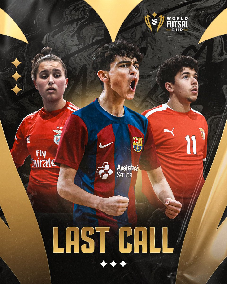TheUnitedFutsal's tweet photo. The best teams in the world compete for glory at the World Futsal Cup🏆
Do you think your team has what it takes to win the gold? Register here: https://t.co/WEAyozpFCm https://t.co/4MrmyPrwkw