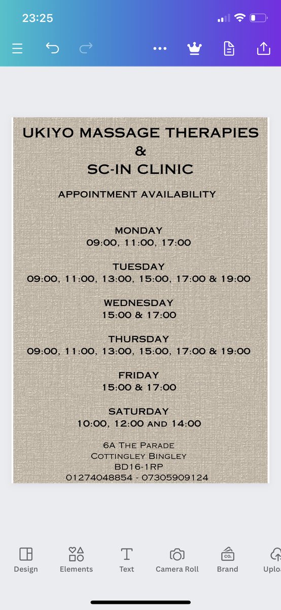SCINCLINIC's tweet image. Hello, hello beautiful people 😚

As from Monday 08-04-24 this will be the appointments I have available for Ukiyo Massage Therapies and SC-IN CLINIC

Book your appointment now to secure your treatment sessions 😚

01274048854 &amp;amp; 07305909124