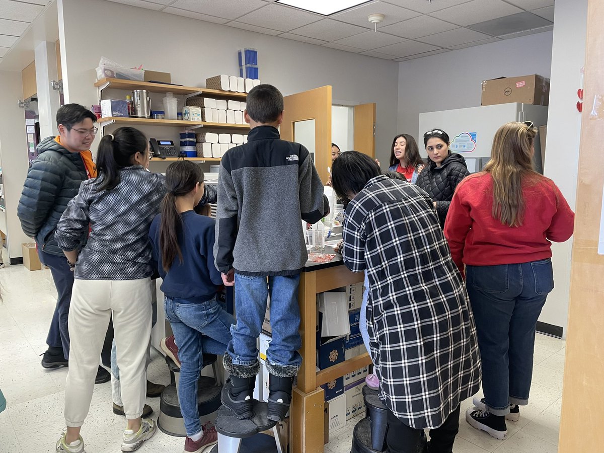 Thomas Zinnen (@tmzinnen) on Twitter photo DNA extracting in the Lin Lab <a href="/UWBiochem/">UW–Madison Biochem</a> <a href="/UWMadisonCALS/">UW–Madison CALS</a> Room 319 Biochem at 433 Babcock Dr for #UWScienceExpeditions open house, part of #UW175 Community Open House April 5-7 <a href="/UWMadison/">UW–Madison</a>.
Schedule at science.wisc.edu/science-expedi… DNA extracting in the Lin Lab <a href="/UWBiochem/">UW–Madison Biochem</a> <a href="/UWMadisonCALS/">UW–Madison CALS</a> Room 319 Biochem at 433 Babcock Dr for #UWScienceExpeditions open house, part of #UW175 Community Open House April 5-7 <a href="/UWMadison/">UW–Madison</a>.
Schedule at science.wisc.edu/science-expedi…