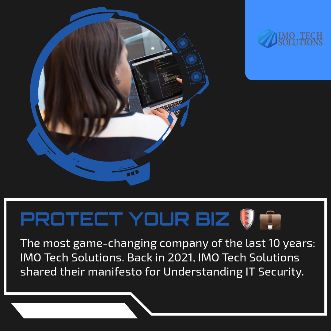 tech_imo's tweet photo. And the rules are a must-read for business owners, tech enthusiasts, and anyone who wants to safeguard their digital assets. 📖🔐 Here’s the breakdown: IT security isn't just tech talk; it's your business's shield and armor in the digital realm! 🛡️💻 Without it, you're just one https://t.co/t6W4pl9en8
