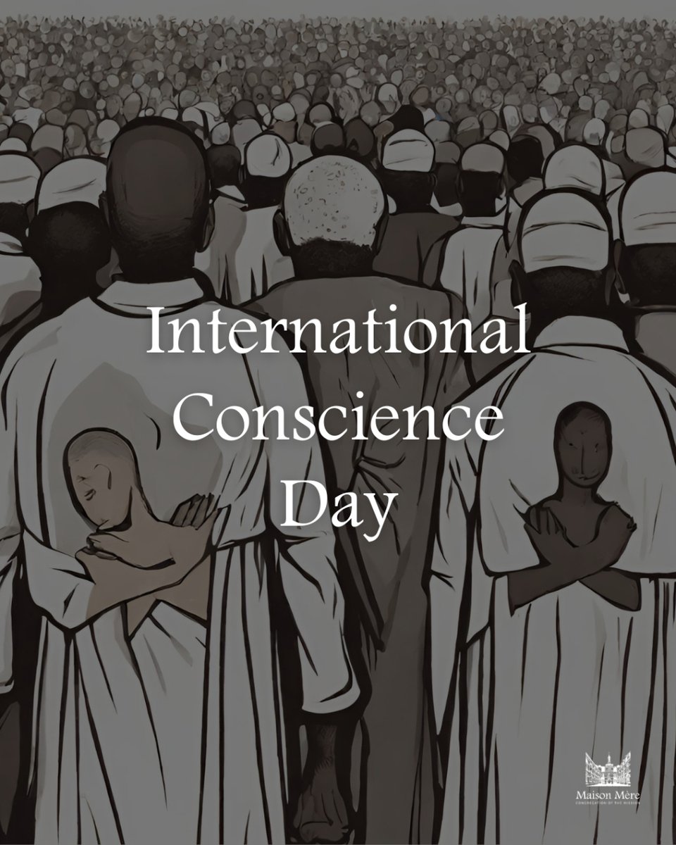 cmmaisonmere's tweet image. On International Day of Conscience, Maison Mère stands for heightened awareness and empathy. 

We are weaving a web of charity and justice to achieve this goal.

Join us on this special day.

#CongregationOfTheMission #MaisonMère #FamVin #Vincencians #StVincentDePaul