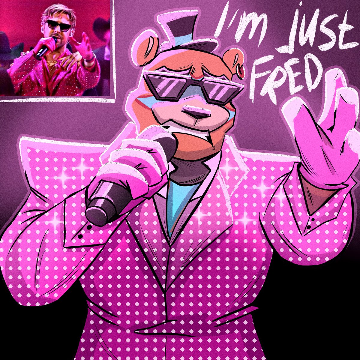 I'm just Fred 💔💋

#FNAF #securitybreach #glamrockfreddy