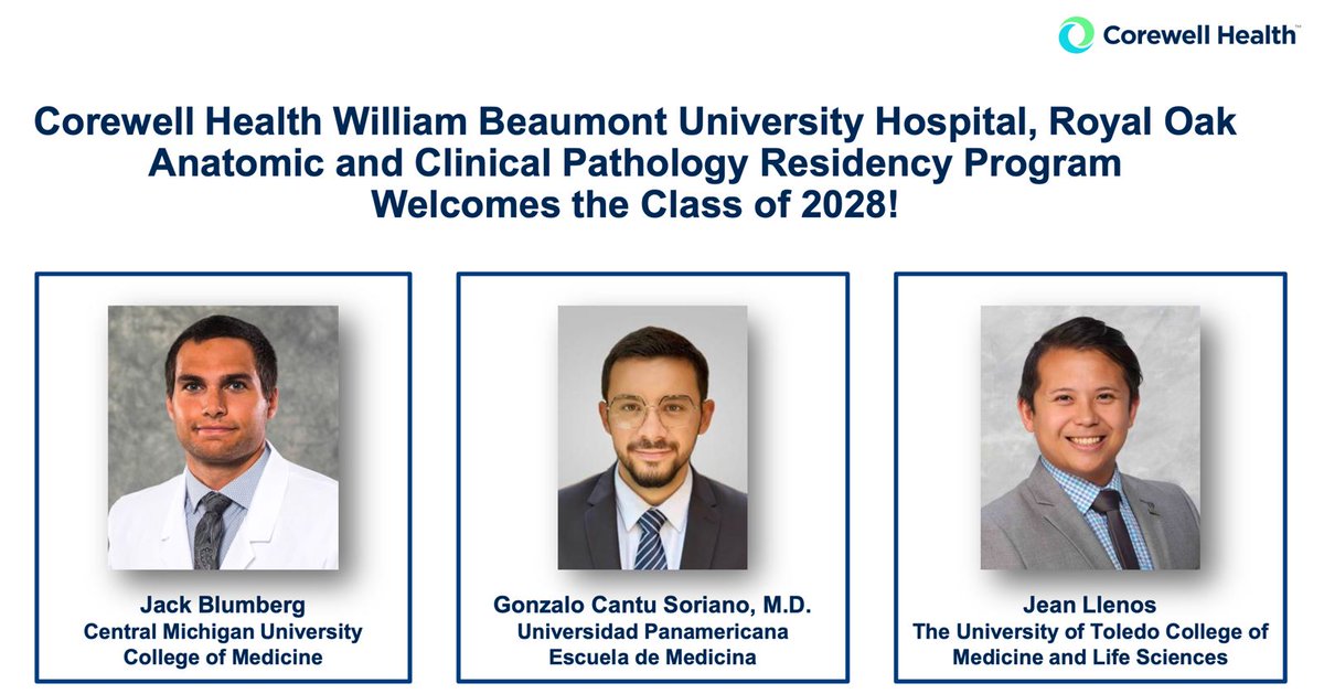 A little late to the party, but nevertheless here we are! Please join us in welcoming our new PGY-1 resident #pathologists for the 2024-2025 academic year!! 🙌🙌🙌#PathX #PathMatch2024 #pathology