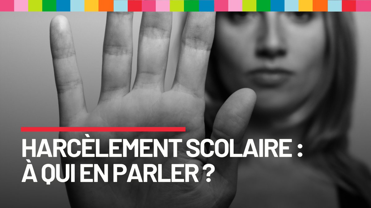 Si vous êtes victime ou témoin d'une situation de harcèlement ou de cyberharcèlement, il est important d’agir. #NonAuHarcèlement

📞Un numéro est disponible pour en parler : 3018
Vers qui (d'autre) se tourner ? ➡️ letudiant.fr/college/harcel…