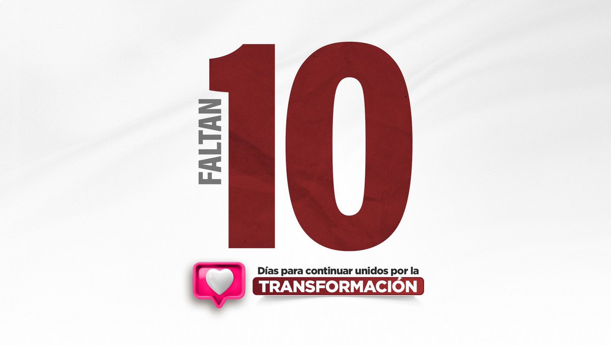 ¡Buenos días! 

Comenzamos la cuenta regresiva 🙌🏻