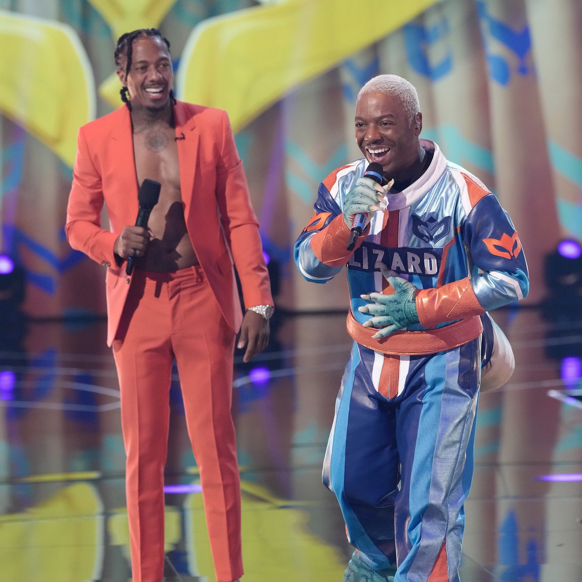 .<a href="/OfficialSisQo/">SisQó</a> left it all on #TheMaskedSinger stage, and I loved every second of it! #LizardMask
