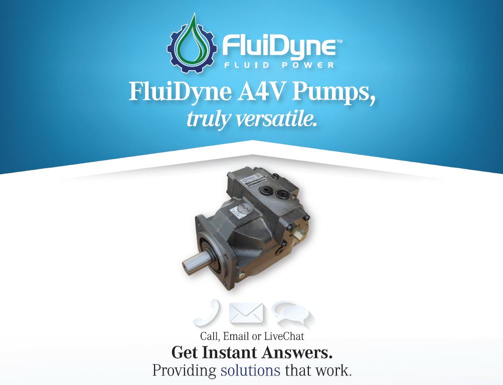 We stock A4V piston pumps in various displacements: 40, 71, 125, 180 and 250. Call us today at (586) 296-7200 for a quick quote!📷 We got you covered!