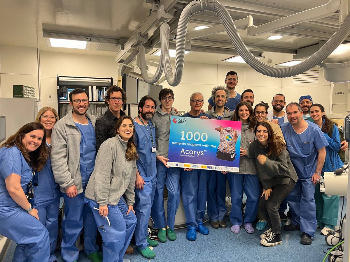📢Milestone alert: ONE THOUSAND PATIENTS! Our noninvasive cardiac mapping tech has been used in clinical studies in 1000 patients with #arrhythmia! Huge thanks to our team, healthcare partners, and patients for believing in innovation. Let's transform cardiac care together! 🚀